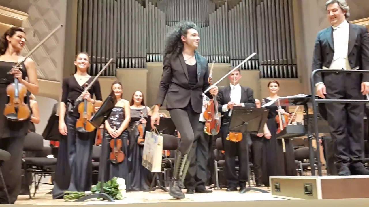 Nemanja Radulovic, Daniel Raiskin & Belgrade Philharmonic Orchestra - Ovations /Moscow, 06.09.2016