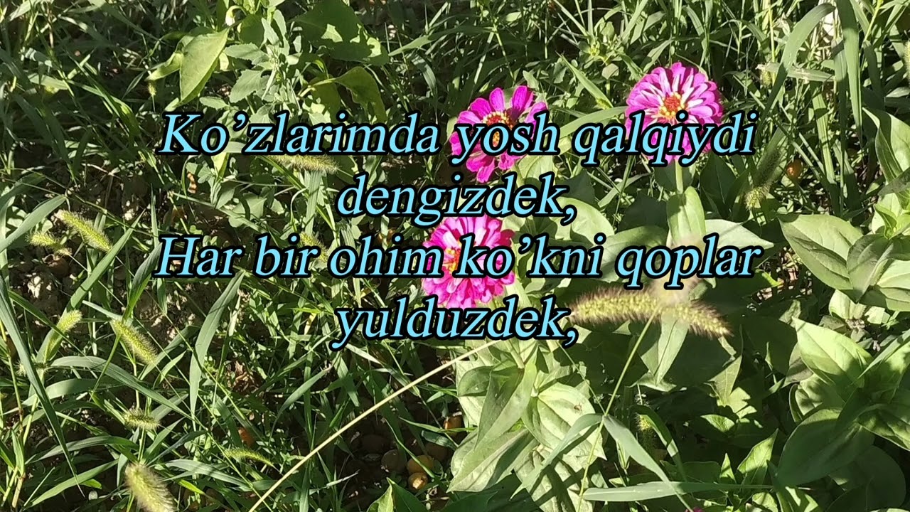Oxunjon Madaliyev - Nasibam KARAOKE 