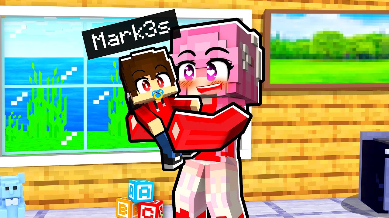 MARK3S DIVENTA un BAMBINO in MINECRAFT!