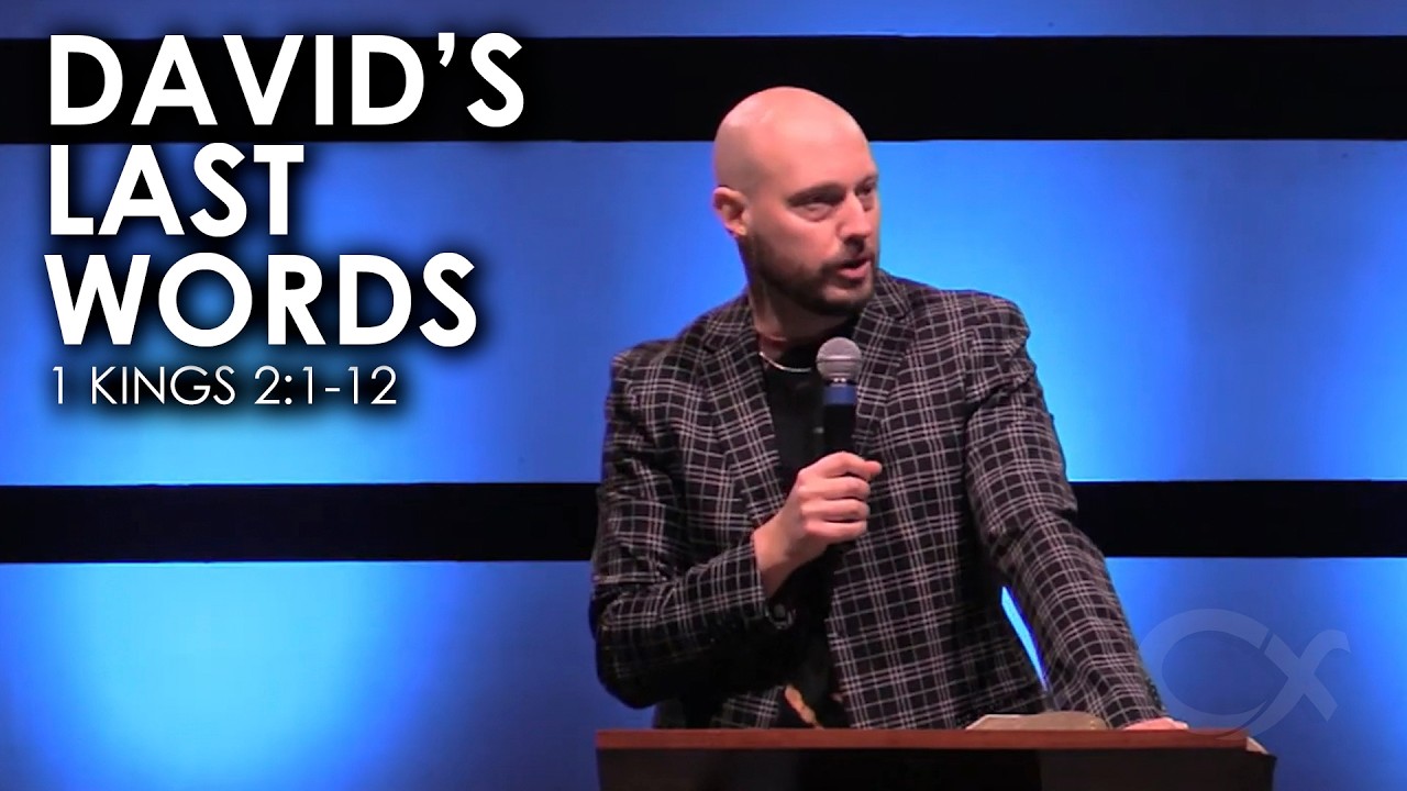 Cornerstone Sermon | 1 Kings 2:1-12 - David's Last Words | Paul N. Jensen