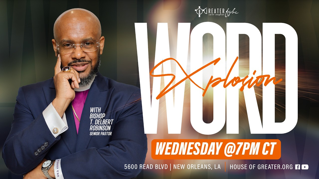 Bishop T. Delbert Robinson: “WE WILL MOVE 4WORD