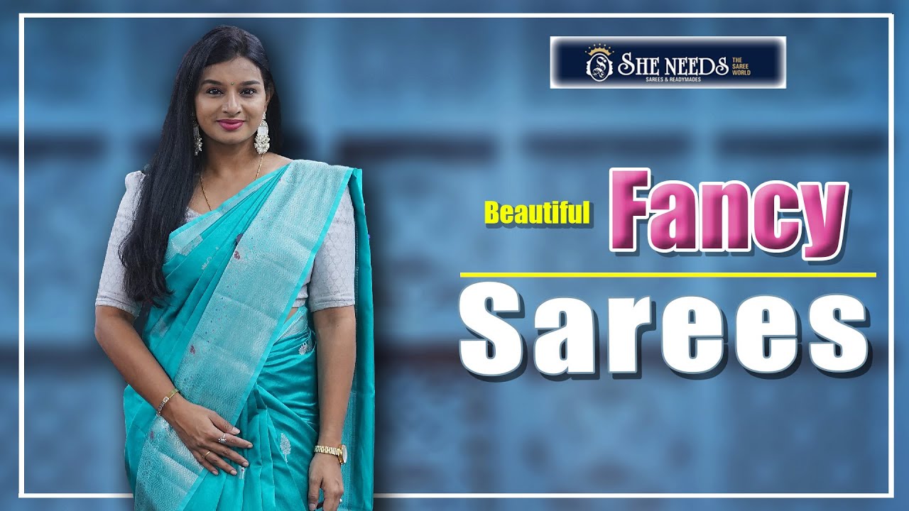 Fancy Sarees Collection | Latest Trendy Sarees | She Needs Saree World | New Designs 2025