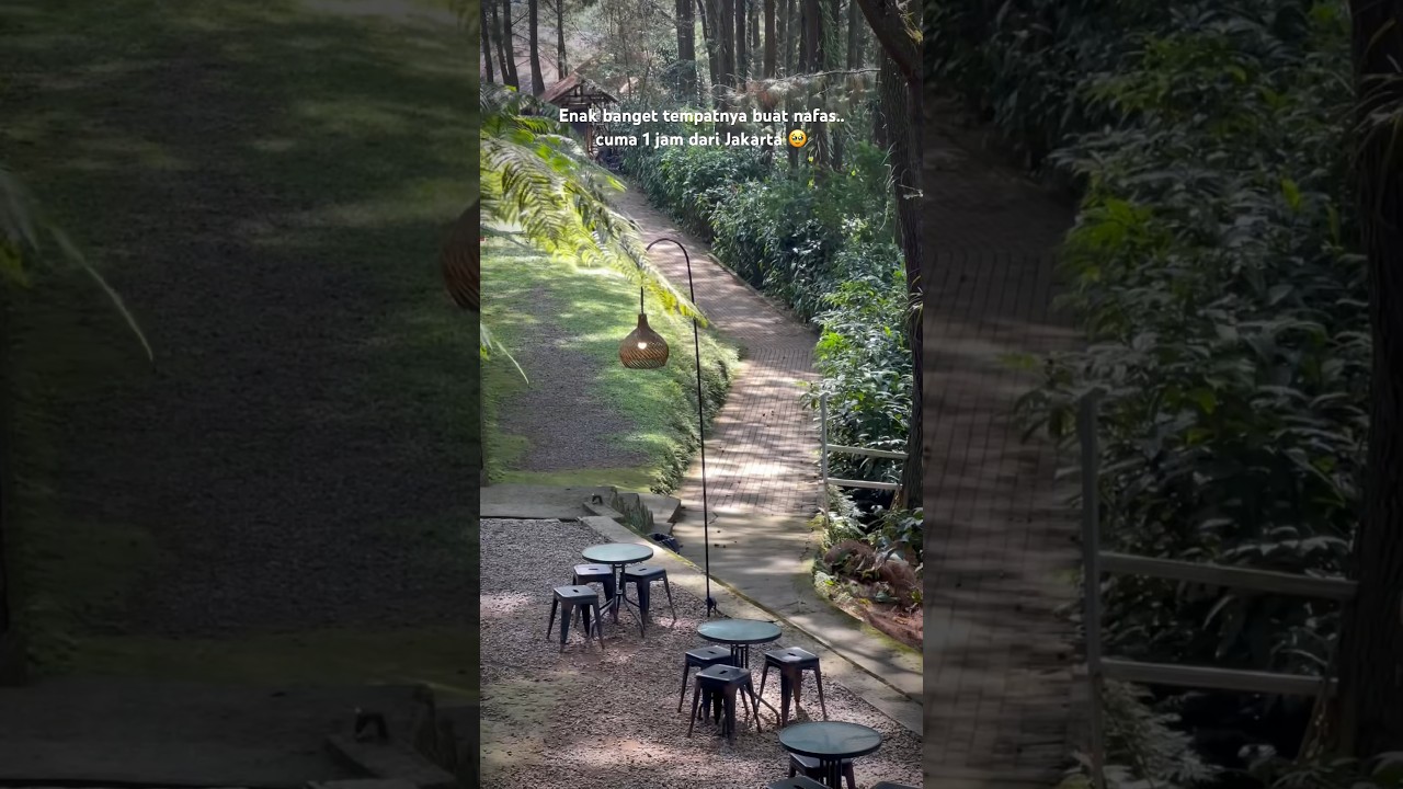 Bogor emang ga pernah kehabisan tempat buat healing 🍃 #cafebogor #healing #puncak #wisatabogor