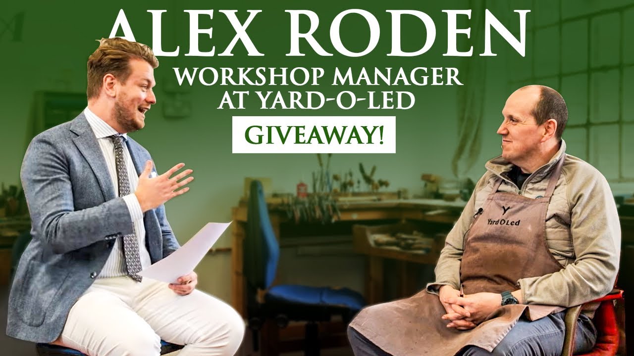 Appelboom on Tour: Alex Roden (Workshop Manager at Yard-O-Led) + GIVEAWAY!
