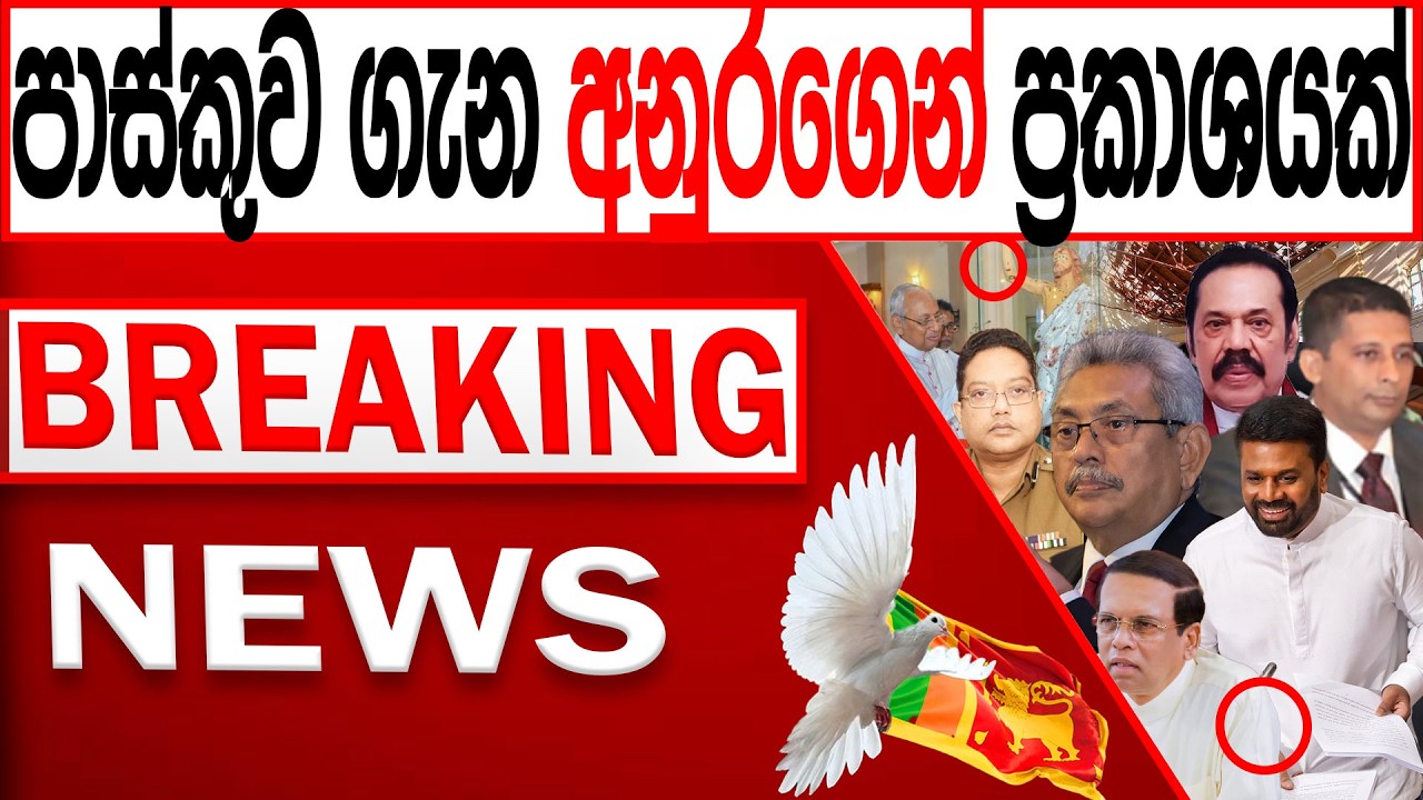 පාස්කුව ගැන අනුරගෙන් ප්‍රකාශයක් BREAKING NEWS|Channel 4