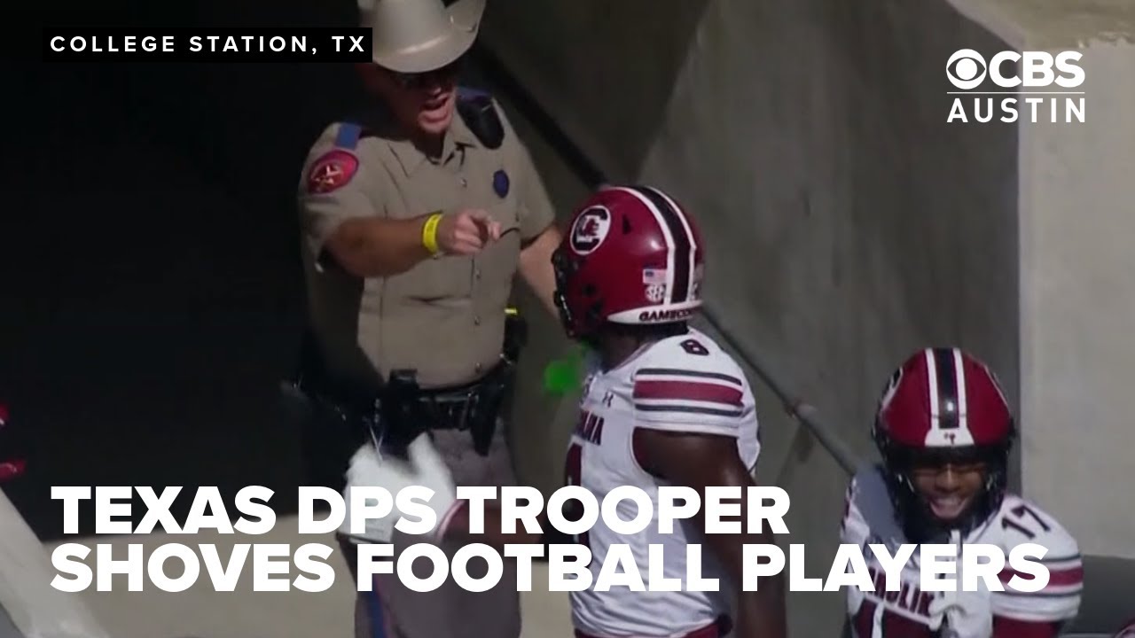 Spotlight still on Texas DPS trooper involved in confrontation with South Carolina players