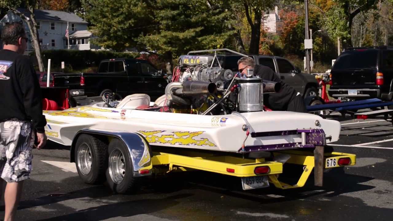Loud and Fast Boats Racing on the Connecticut River