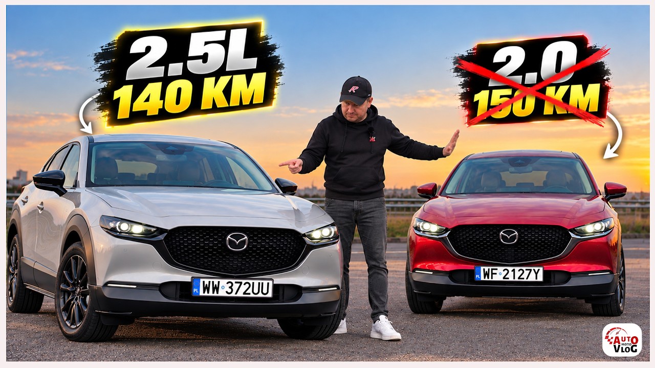 Mazda CX-30 2027 | P&oacute;ł litra dali, 10 KM zabrali