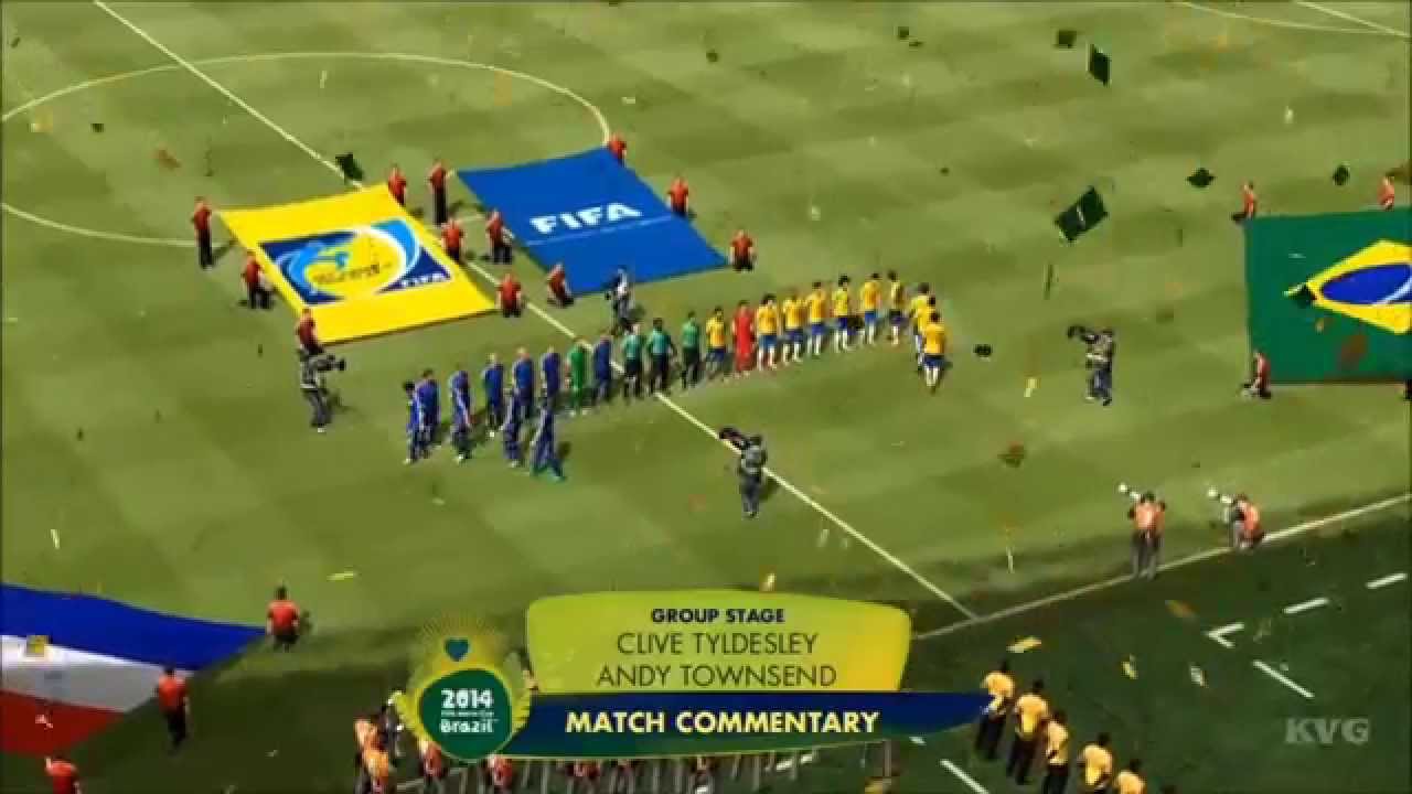 2014 FIFA World Cup Brazil - Brazil vs Croatia Gameplay [HD]