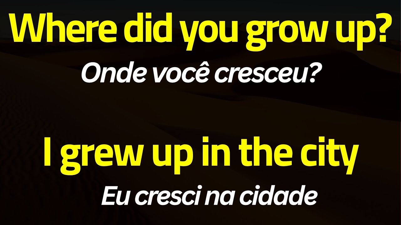 🚀 FALE INGLÊS DE VERDADE COM PERGUNTAS E RESPOSTAS DO DIA A DIA 🇺🇸🗣️
