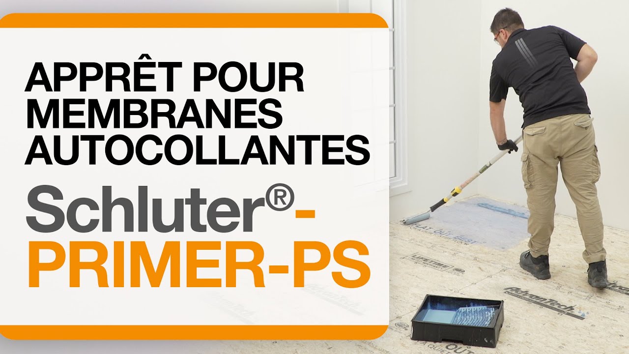 Apprêt pour membranes autocollantes Schluter®-PRIMER-PS