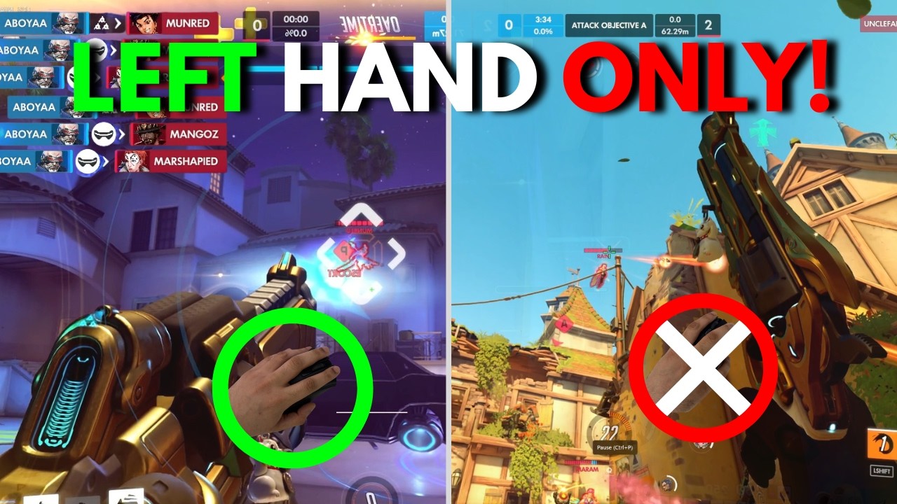 Playing Overwatch Left-Handed Broke My Brain