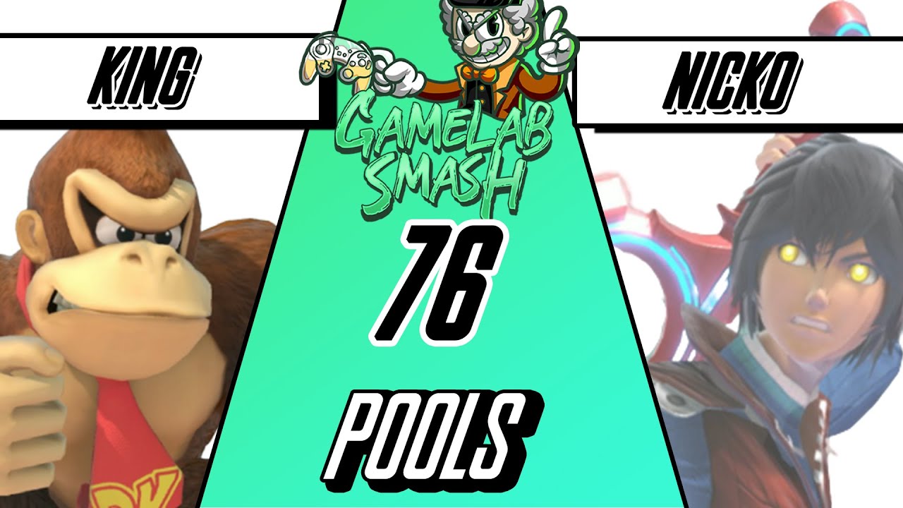 GameLab-Smash #76 King (Donkey Kong) Vs Nicko (Shulk)