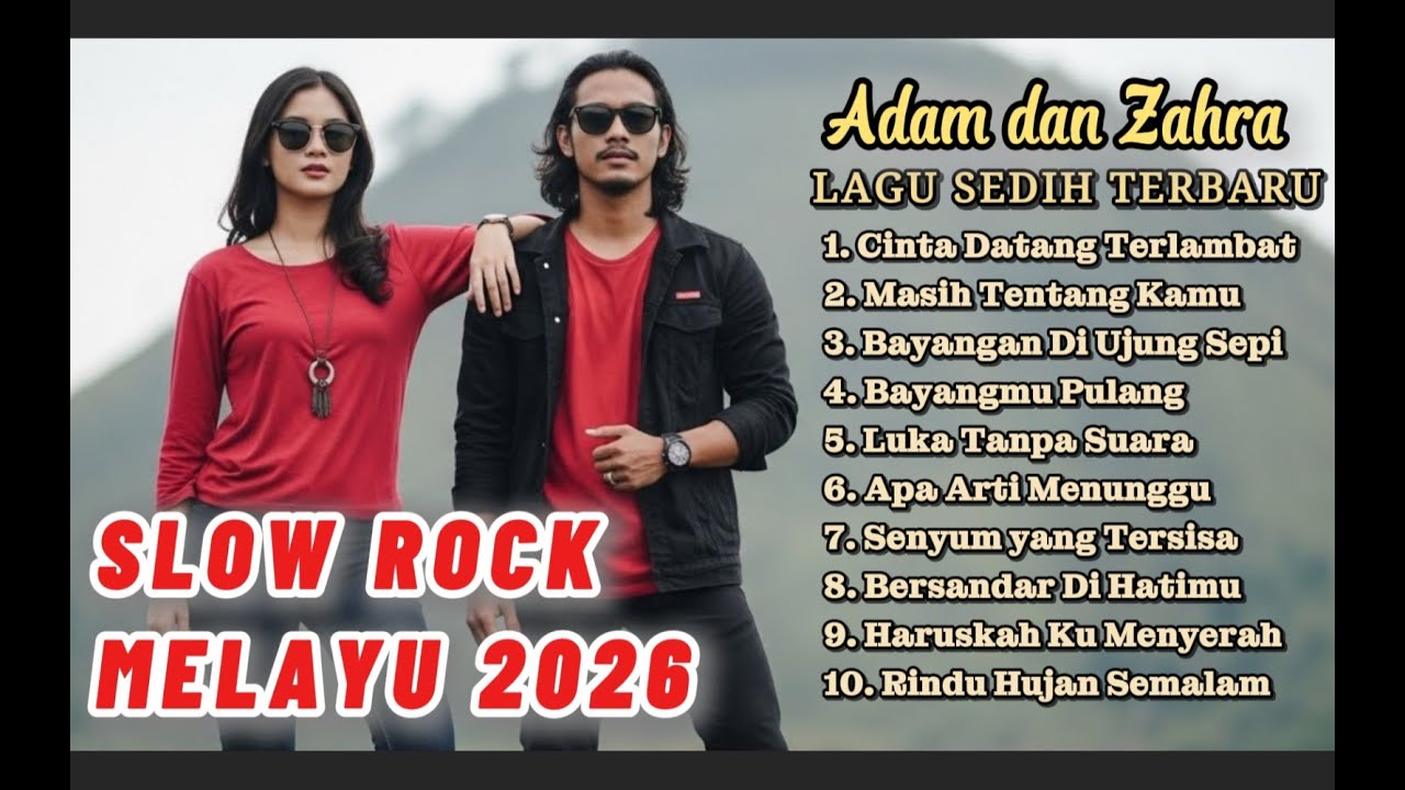 LAGU SLOW ROCK MELAYU TERBARU 2026 / Paling Sedih Menyayat Hati/ Slow Melayu/ Cinta Datang Terlambat