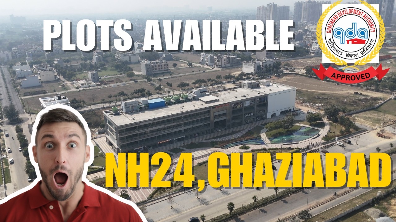 Premium Plots in Aditya World City | Don't Miss This Location on NH24 #NH24Plots #ghaziabad