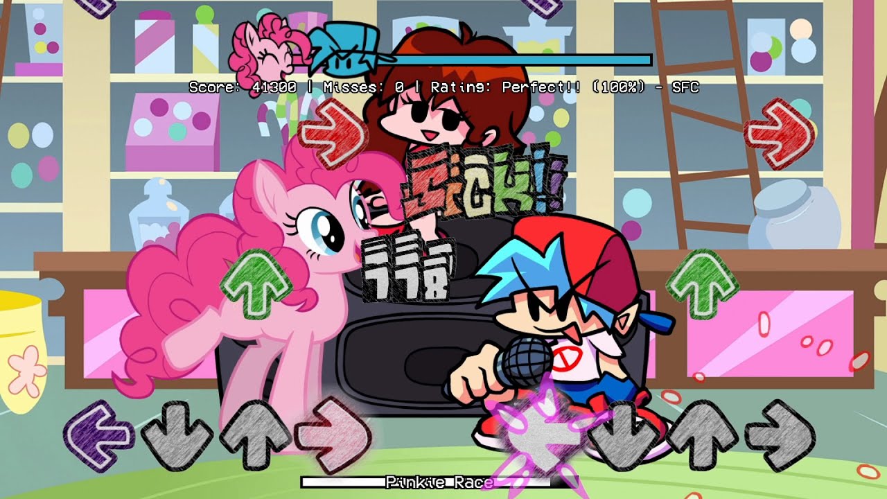 [FNF] Pinkie Race