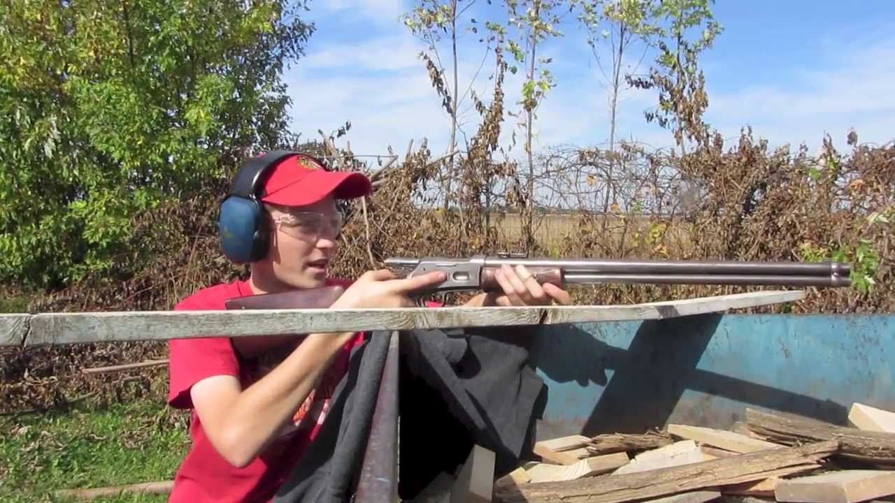 Shooting the Colt Lightning .44-40 Medium Frame rifle Manf. 1885