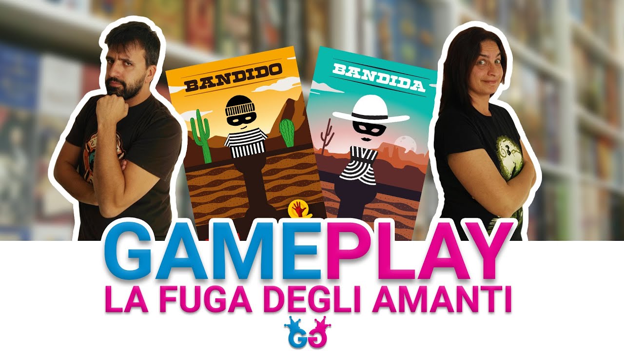 Bandido e Bandida, Partita completa a due giochi da tavolo fusi assieme per far fuggire gli amanti