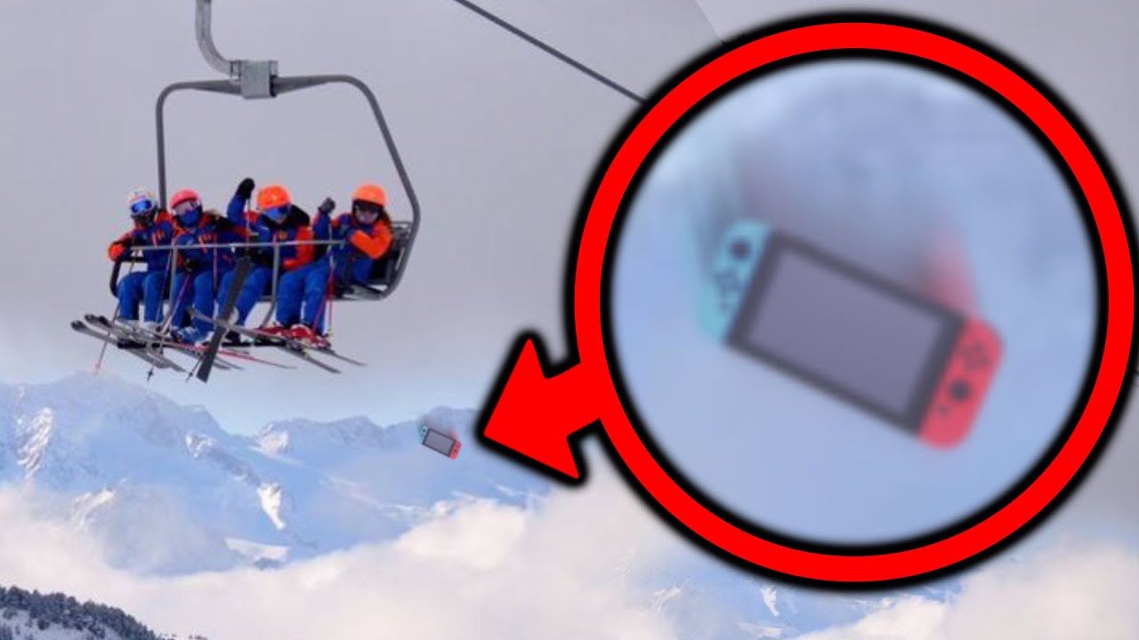 grabé como CAYÓ mi NINTENDO SWITCH del TELESILLA ☹️ ¿Se ha roto?