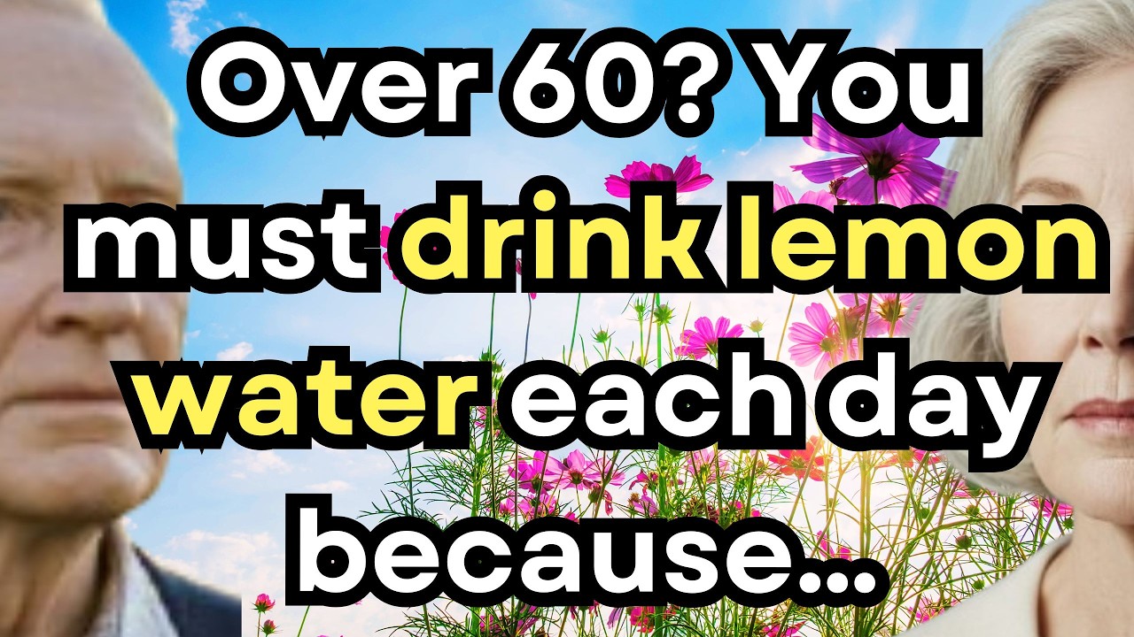 Over 60? The REAL Reason to Drink Lemon Water Every Day 🍋✨