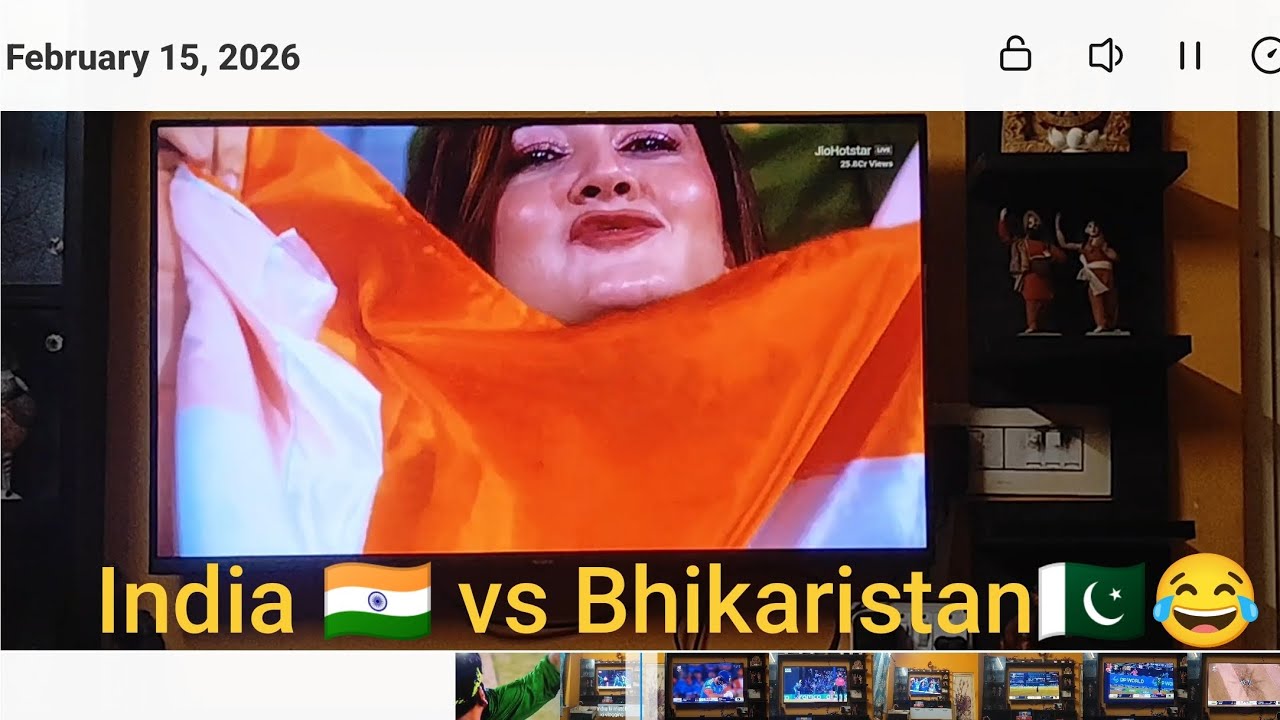 India 🇮🇳 vs Bhikaristan 🇵🇰 ka match ki vlogging 😂