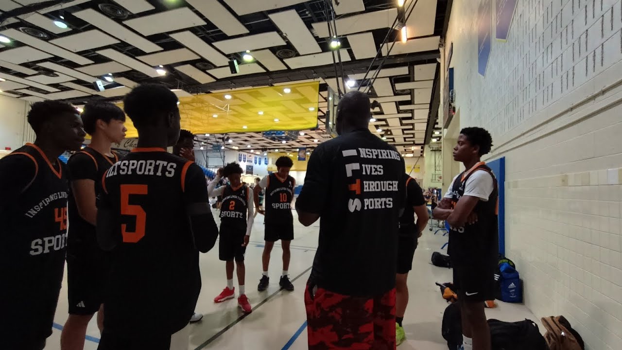 Inspiring Lives Through Sports (ILTS) Basketball Program in Charles County, Maryland. 
