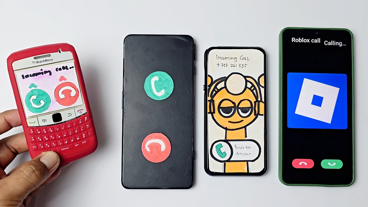 Galaxy A06 Roblox twinme vs Big button redmi shark vs plastic iphone 16pm vs bb bold incomingcalls