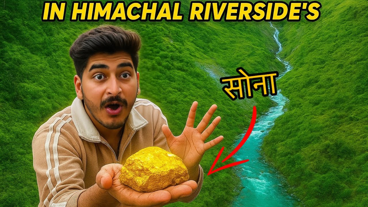 I Found Real Gold In Himachal Riverside’s 😍