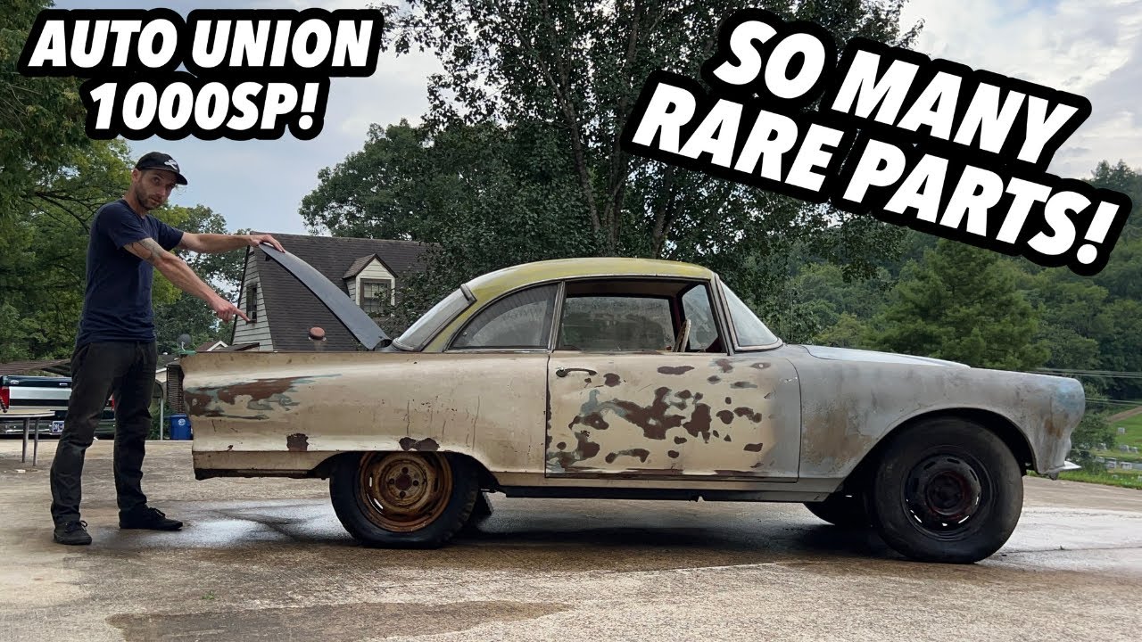 Finding Rare Parts In The Trunk Of My 1963 AUTO UNION 1000SP