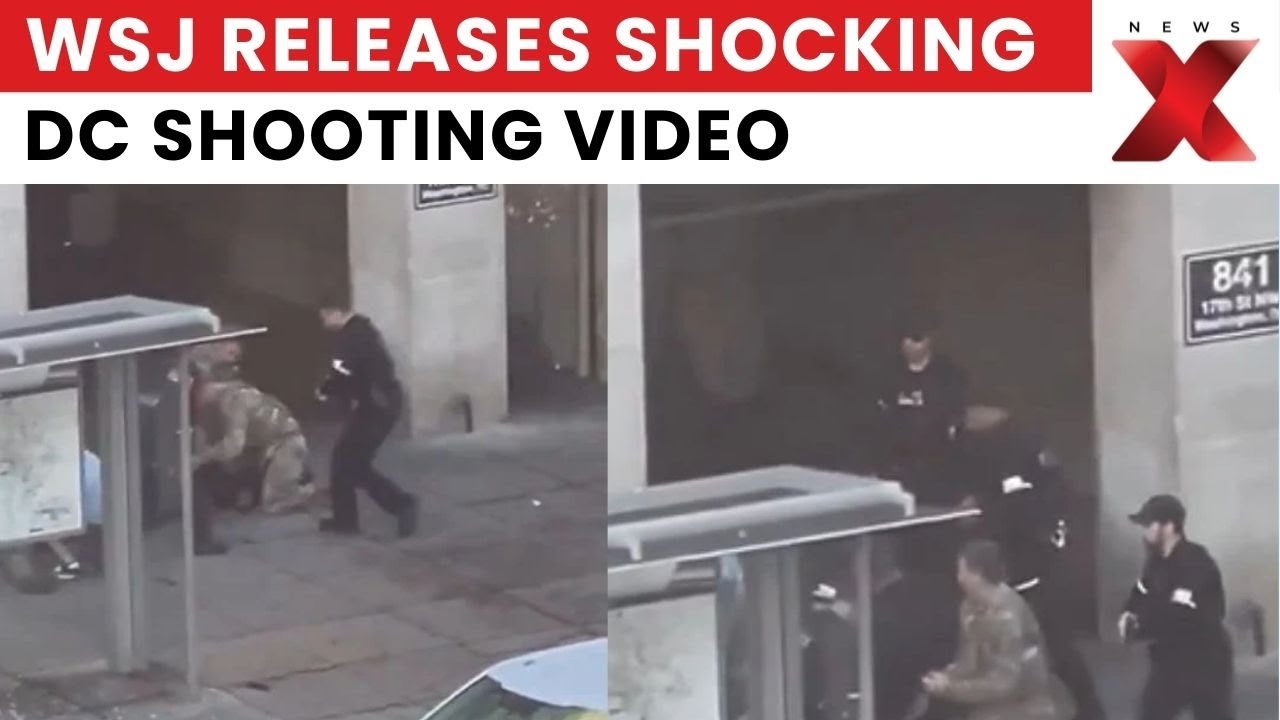 White House Scare: WSJ Footage Shows Gunman Firing At National Guard Outside White House | NewsX