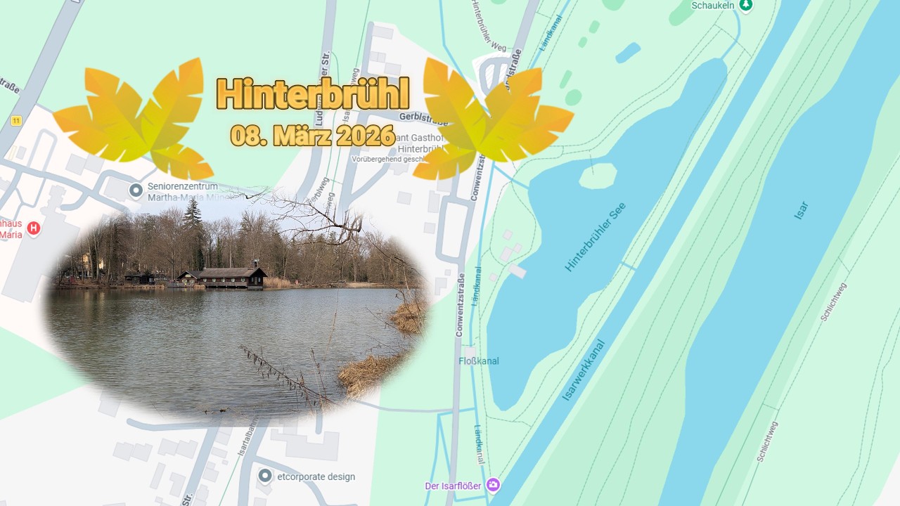 2026-03-08 Spaziergang um den Hinterbrühler See in München