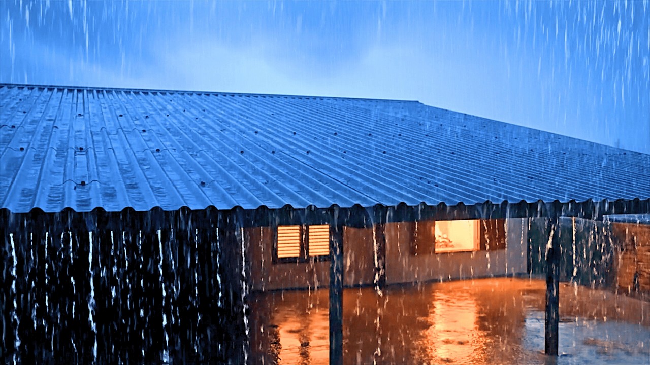 Som de Chuva para Meditar, Dormir | Barulho de Chuva Relaxante e Trovões para Acalmar a Mente
