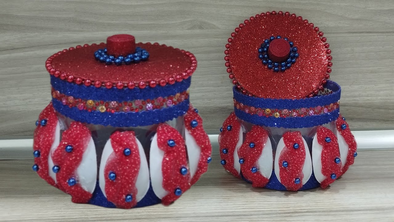Шкатулка своими руками из пластиковых ложек/DIY box of plastic spoons