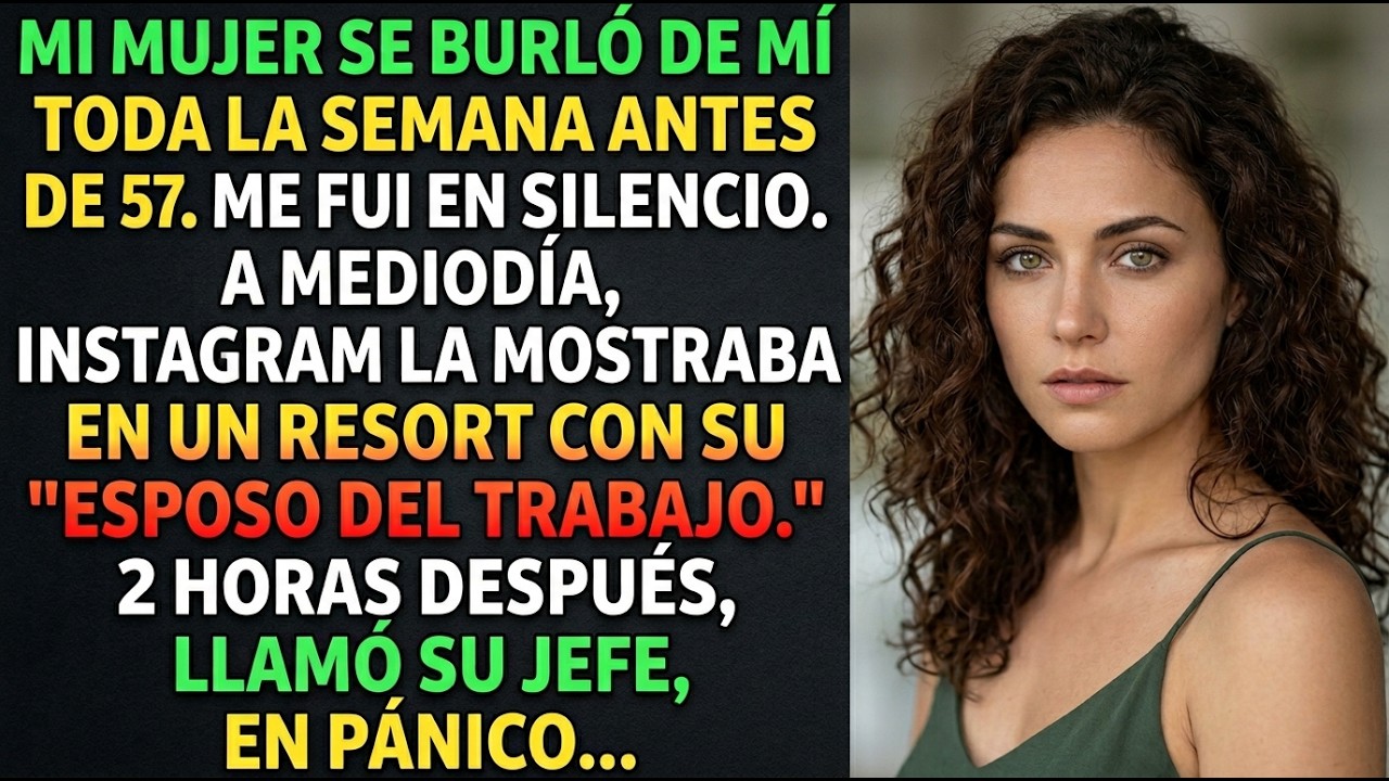 Mi esposa se burló de mi cumpleaños 57. Me fui en silencio y esto pasó.