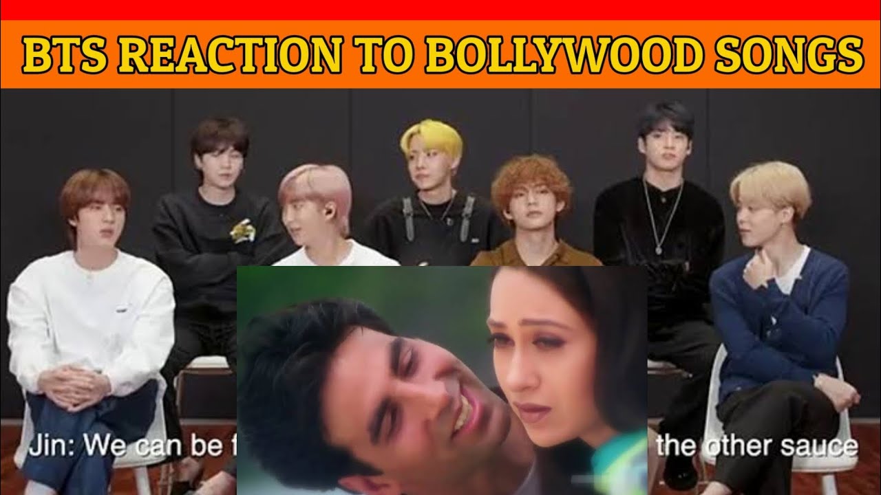 BTS REACTION TO BOLLYWOOD SONGS || KOREAN REACTION TO INDIAN SONGS | BTS REACTION TO INDIAN SONG