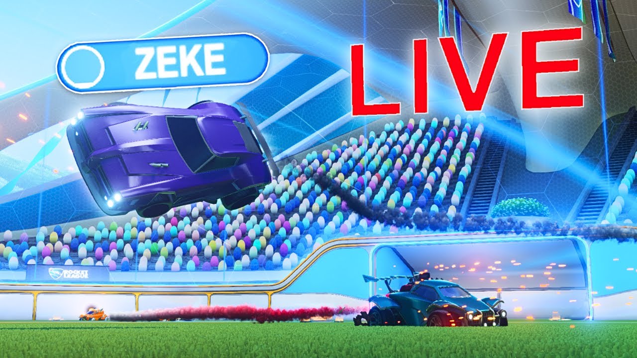 LIVE ROCKET LEAGUE AND EDITING