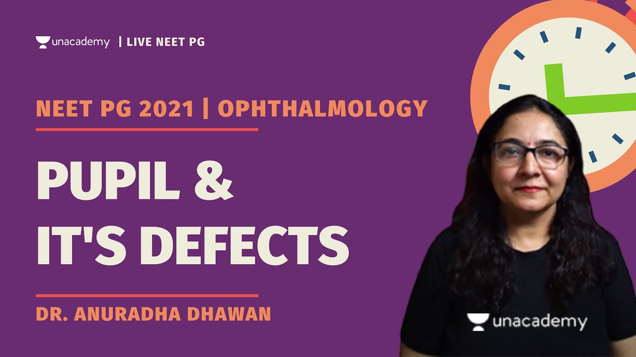 Pupil & It's Defects | Ophthalmology | Dr Anuradha