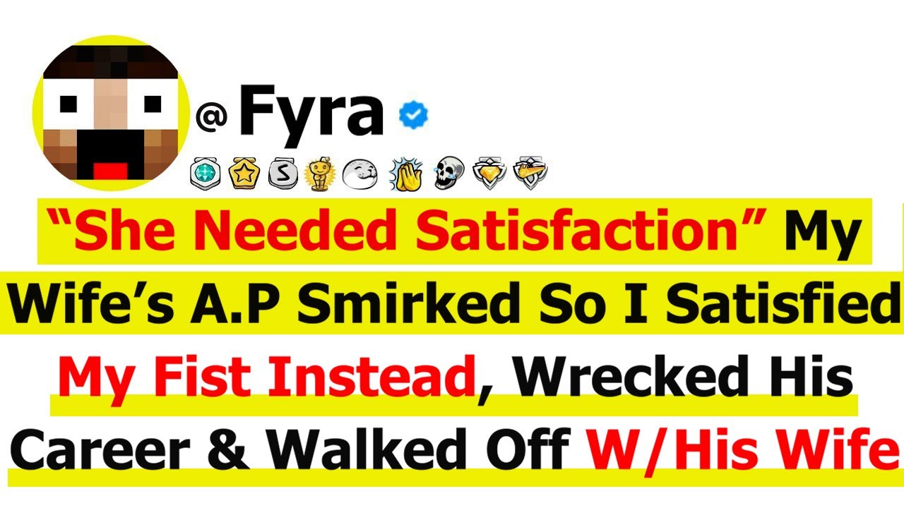 “She Needed Satisfaction,” My Wife’s A.P Smirked—So I Satisfied My Fist Instead, Wrecked His Career,