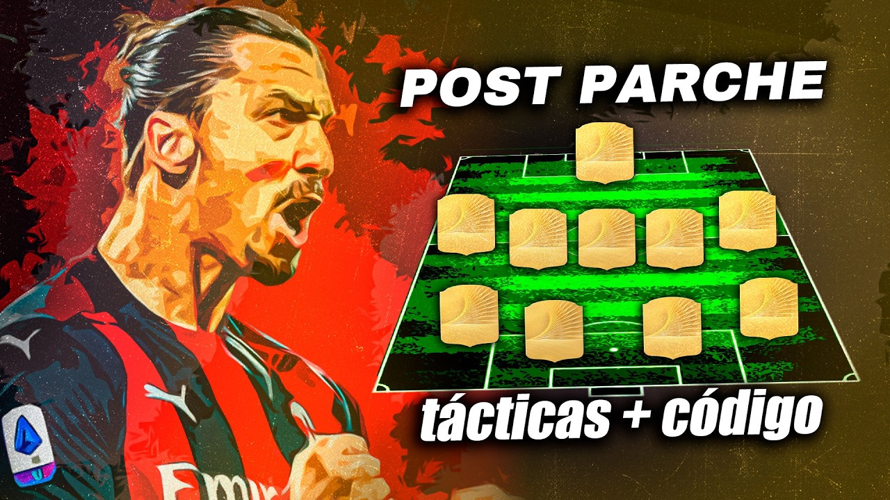 Las MEJORES TÁCTICAS Post Parche que he probado | ⚡ 4-5-1 Tácticas + código ✅ EA FC 26