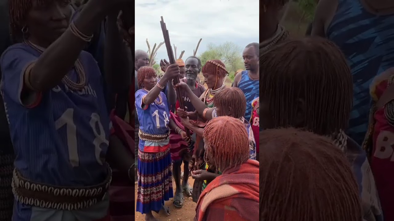 Red ochre ritual #tribalmarriage