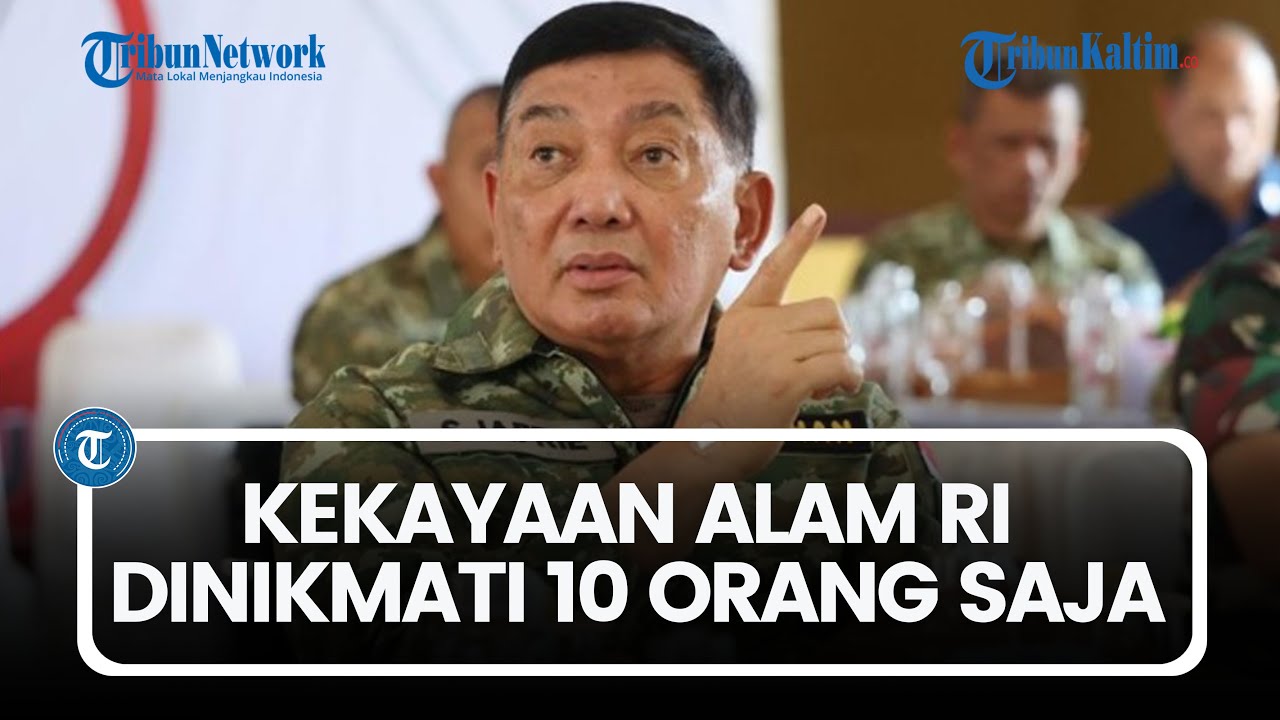 Menhan Sebut Kekayaan Alam RI Dinikmati 10 Orang Saja, Kebocorannya Tembus Rp 5.770 Triliun