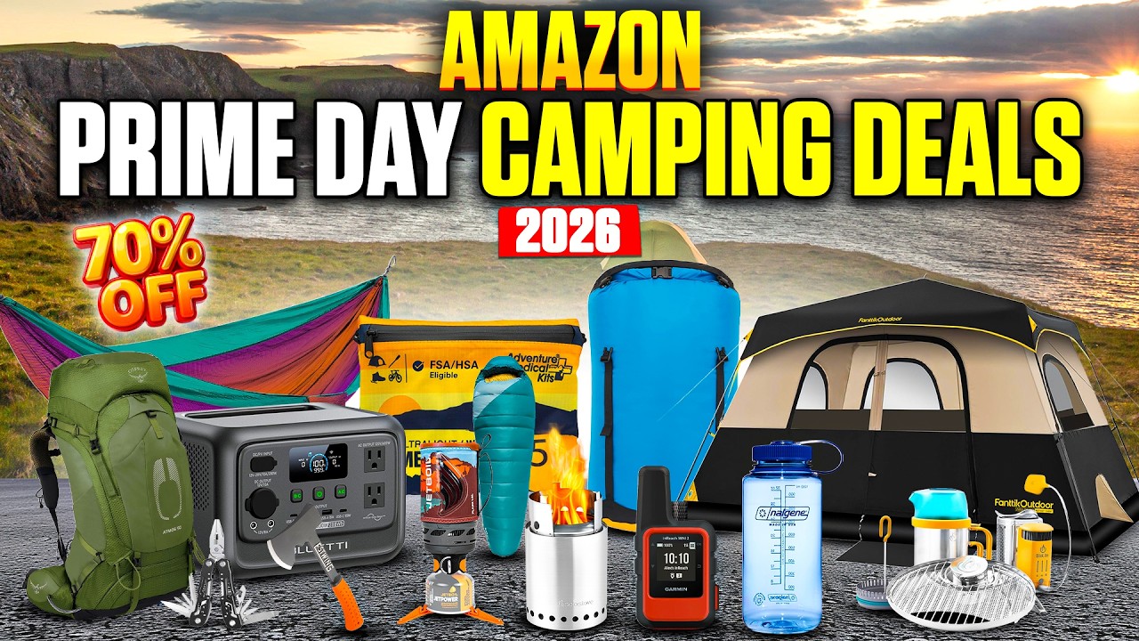 38 БЕЗУМНЫХ предложений на Amazon Prime Day 2026 для бушкрафта и кемпинга &mdash; нельзя пропустить! 🪓