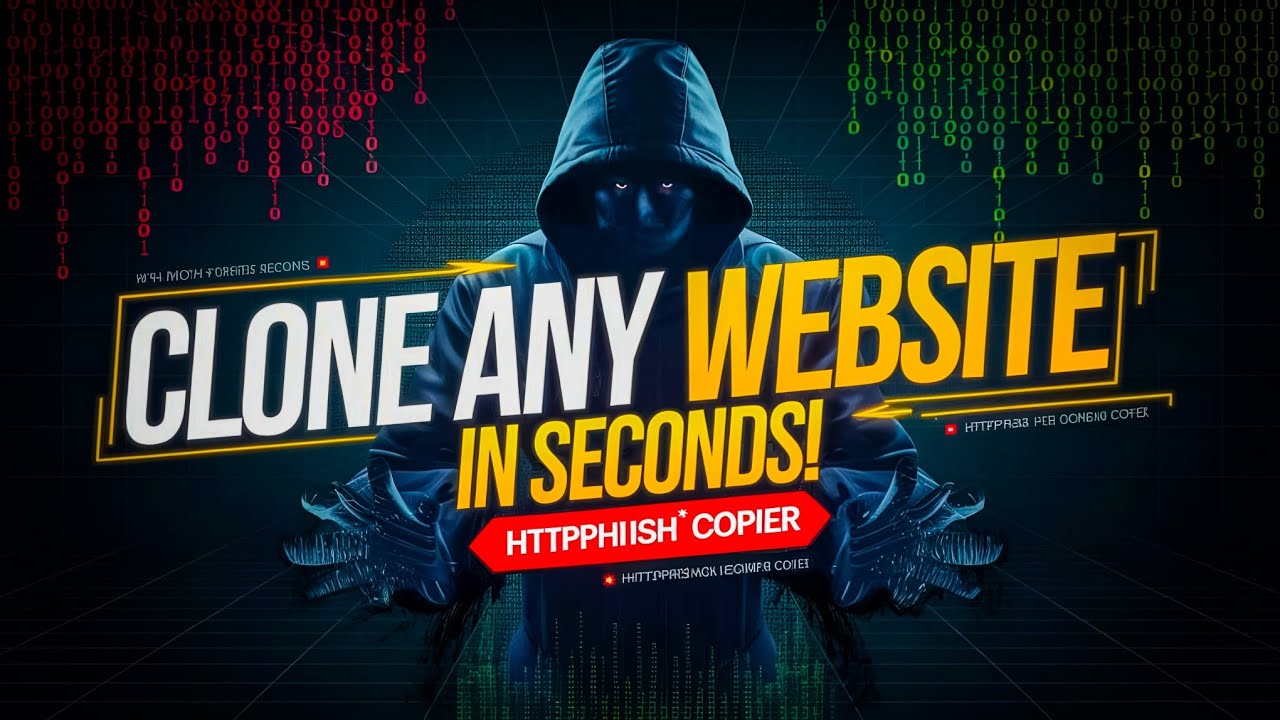 Клонирование веб-сайтов с помощью HttpPhish Copier | Этичный взлом и фишинг: объяснение | Класс 06
