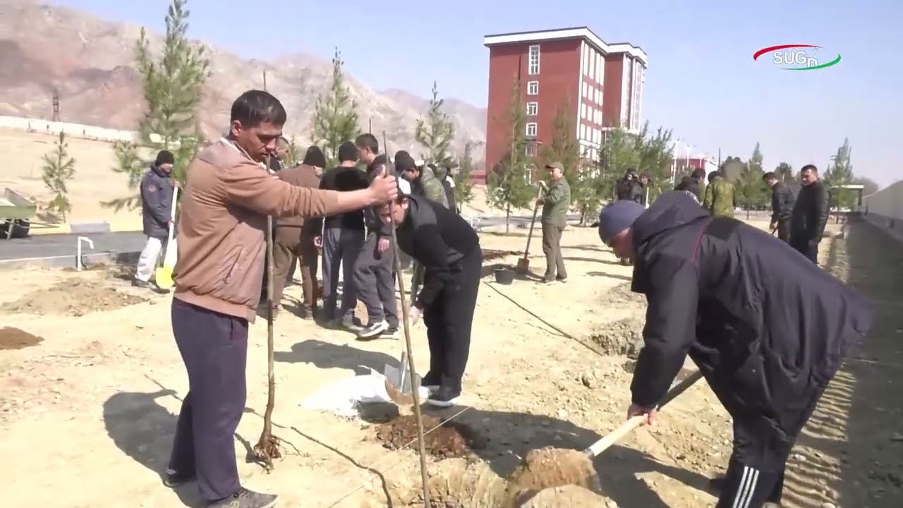 Маъракаи ниҳолшинонӣ дар факултети №4-и Академияи ВКД-и Ҷумҳурии Тоҷикистон, воқеъ дар шаҳри Хуҷанд.