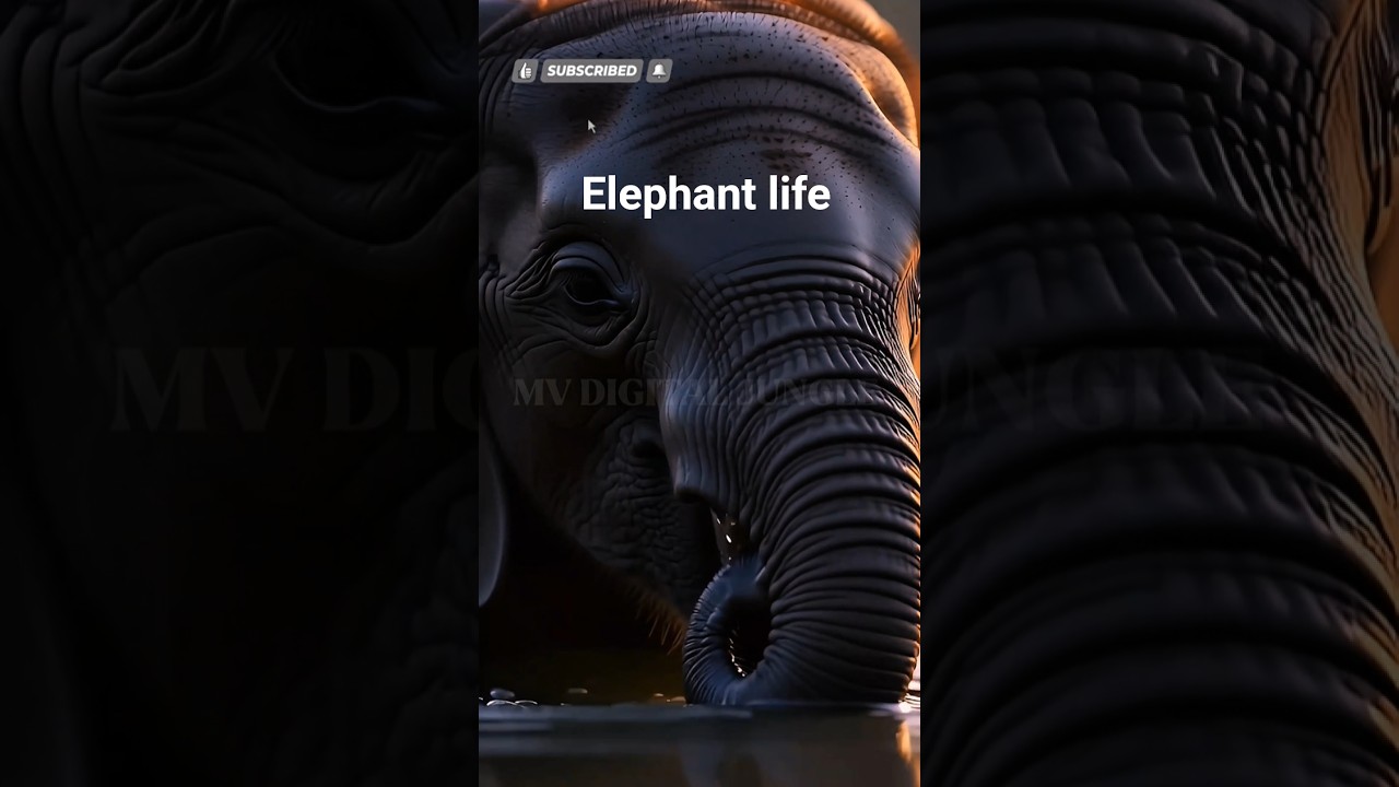 ELEPHANT LIFE IN JUNGLE ! 