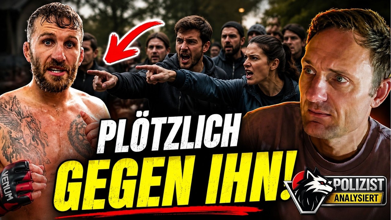 Stephan P&uuml;tz greift ein &ndash; doch pl&ouml;tzlich wenden sich die PASSANTEN gegen ihn! | Polizist analysiert