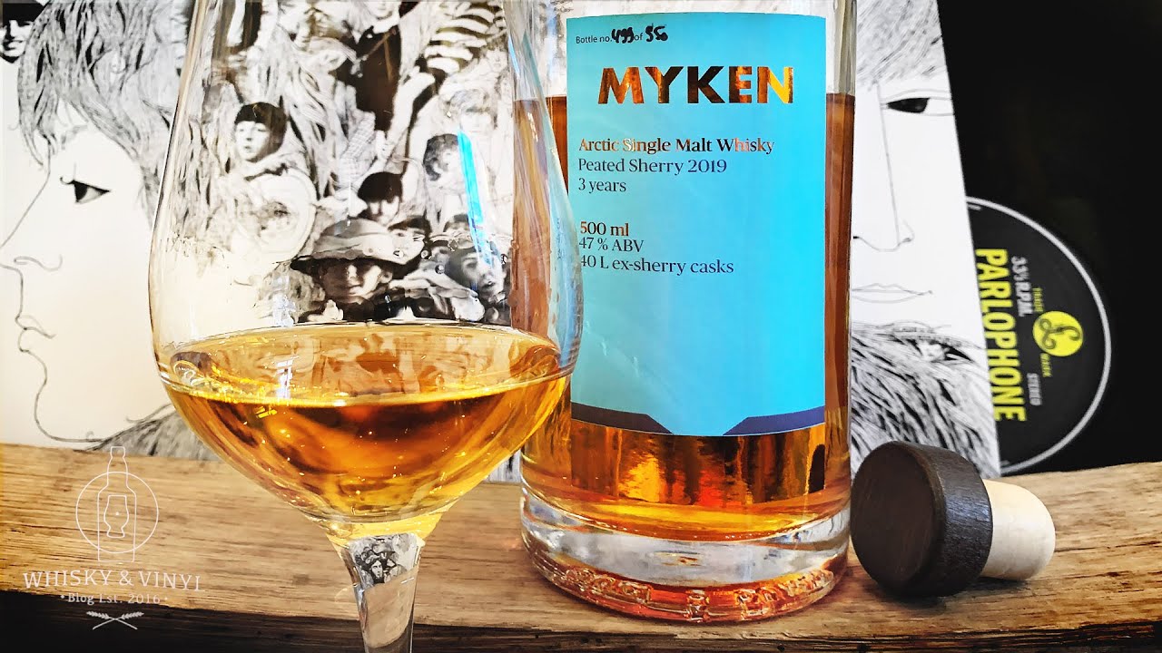Myken Peated Sherry 2019 - Whisky Review #88 - Arctic Single Malt