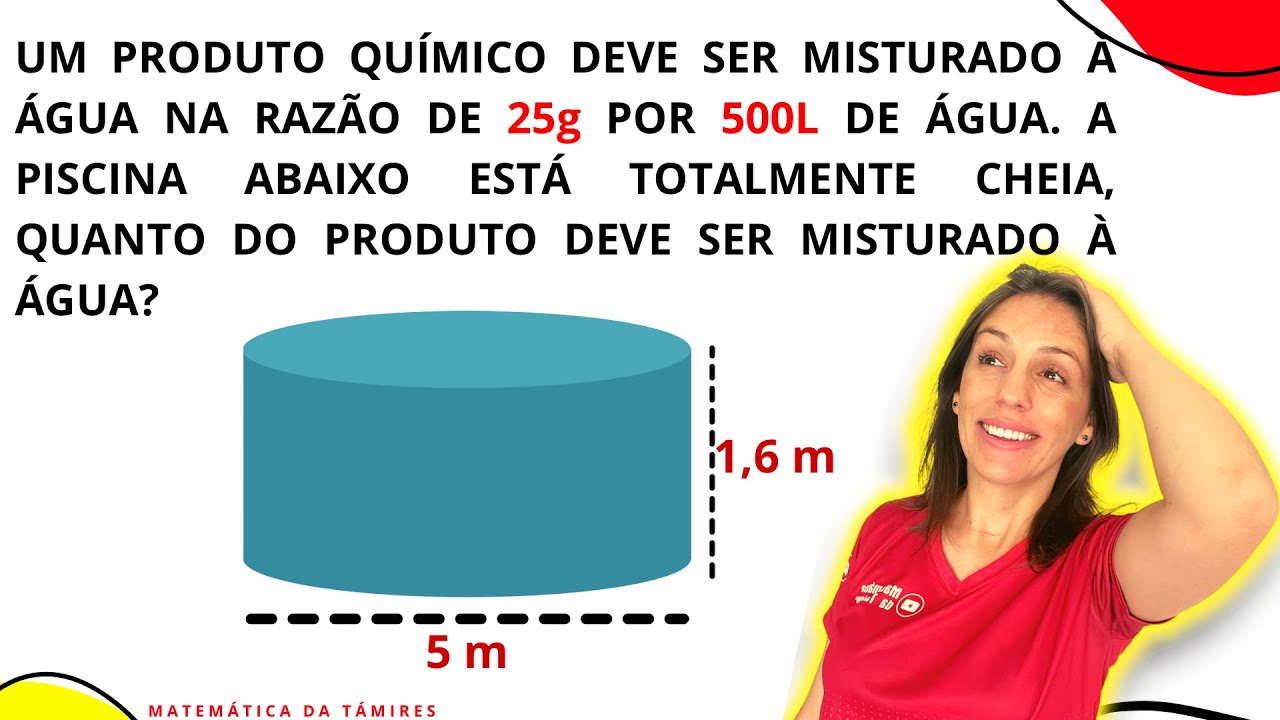 VOLUME DO CILINDRO - @matematicadatamires