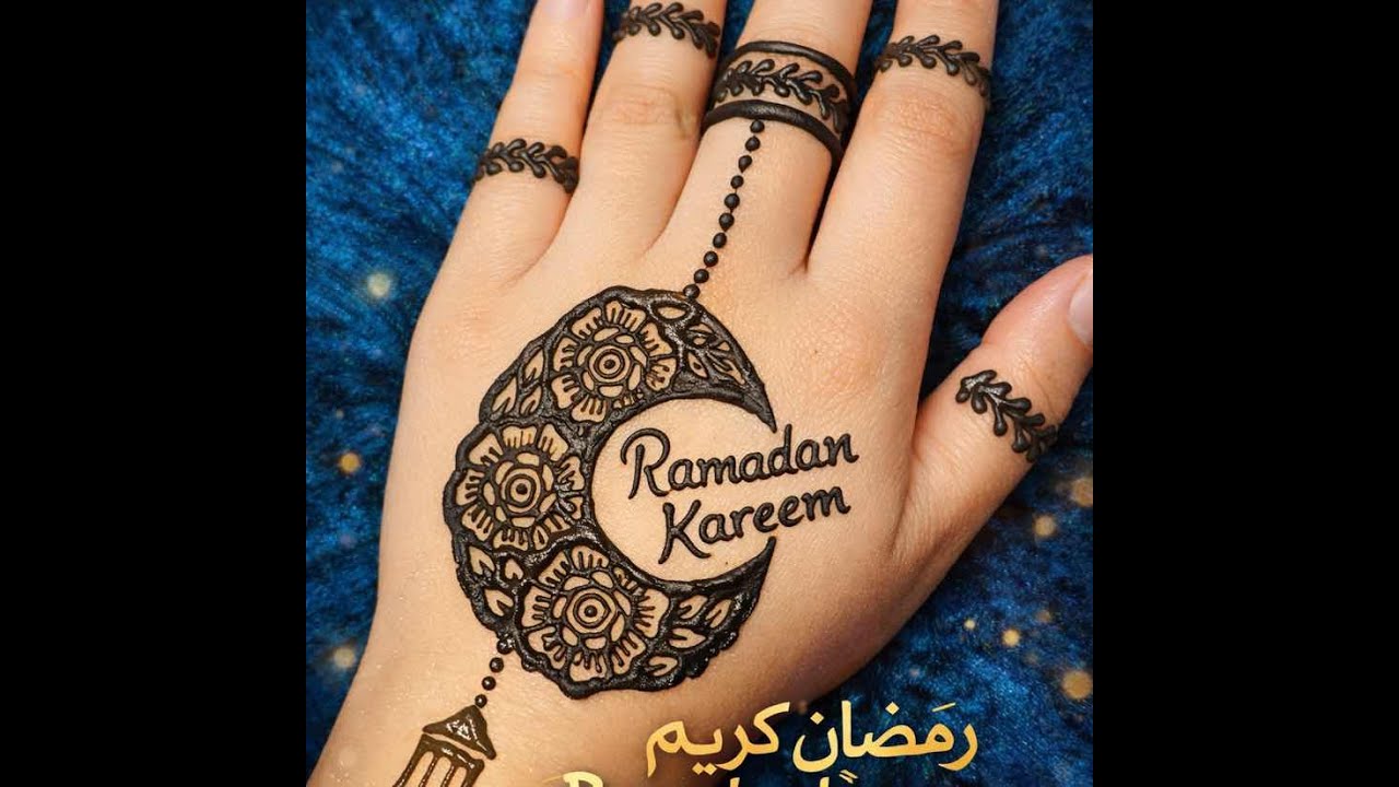 Stylish mehndi design 2026