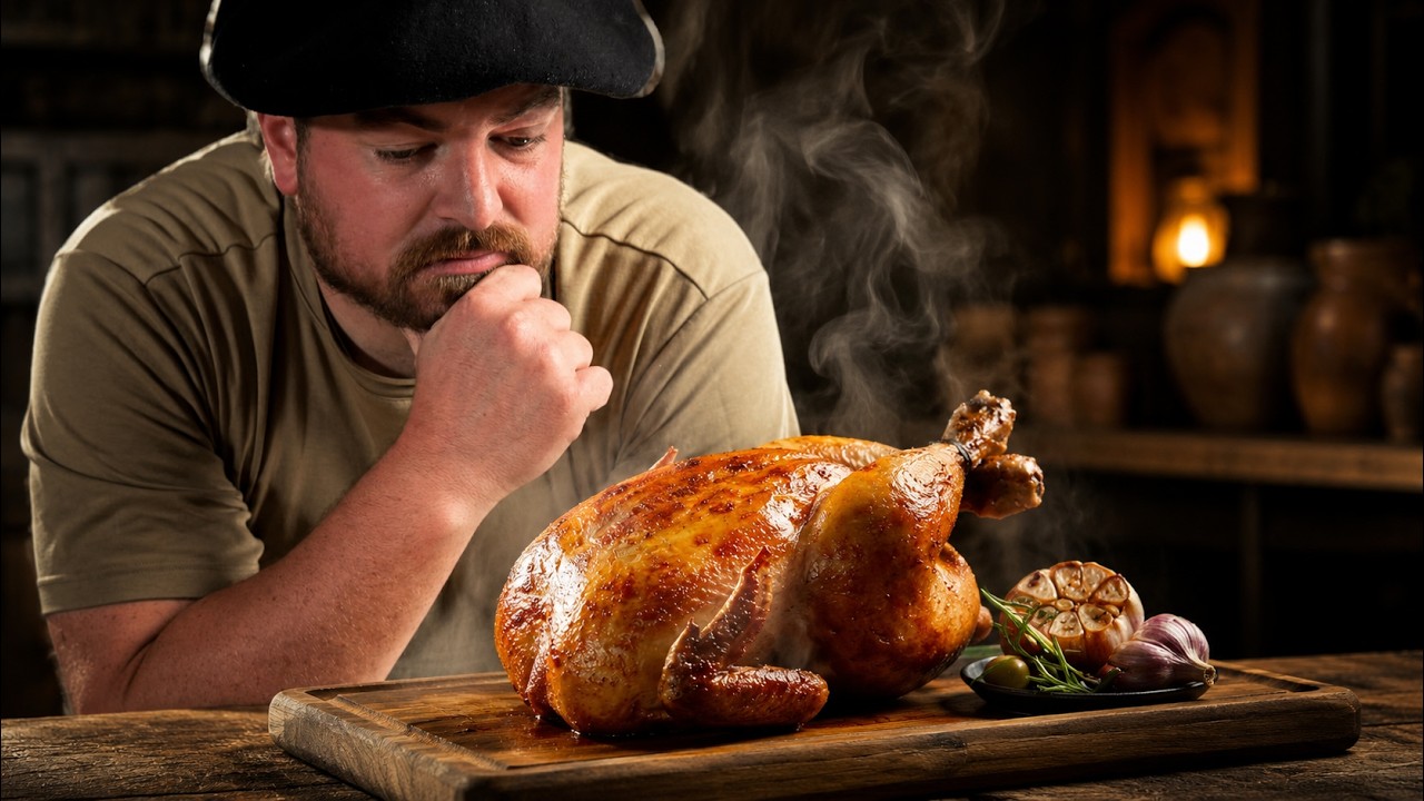 Maitriser la découpe d'un POULET rôti 🐓🔪🍗